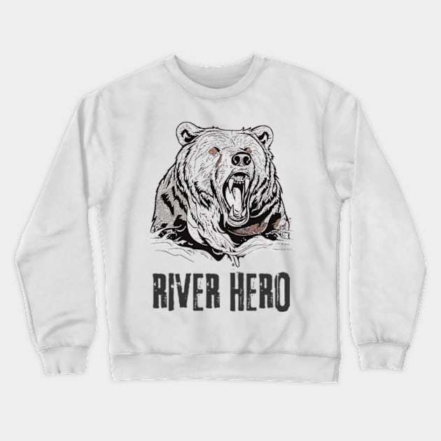 River hero Crewneck Sweatshirt by GraphGeek